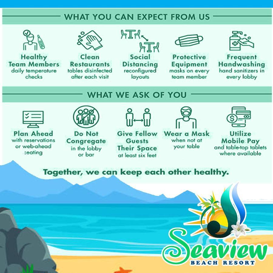 Seaview Beach Resort Sibulan Exterior foto